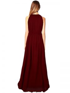 Exclusive Designer Maroon Gown