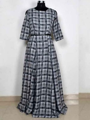 Exclusive Designer Black Gown