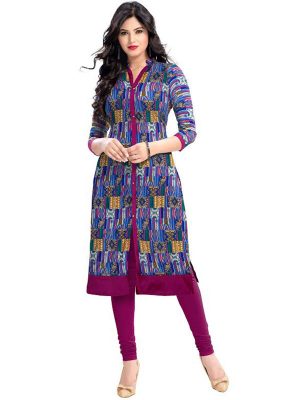 Exclusive Designer Blue Kurti