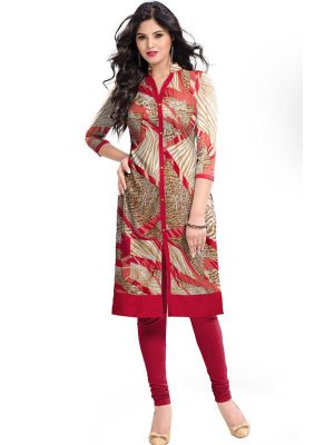 Exclusive Designer Beige Kurti