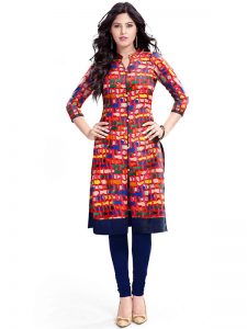 Exclusive Designer Red Kurti