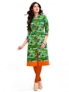 Exclusive Designer Green Kurti