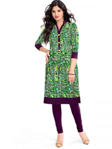 Exclusive Designer Green Kurti