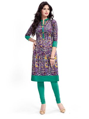 Exclusive Designer Purple Kurti