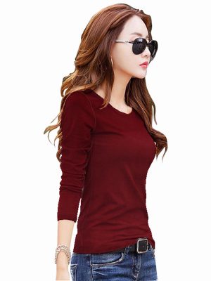 Maroon Knitting Exclusive Designer Top