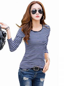 R. Blue Knitting Exclusive Designer Top