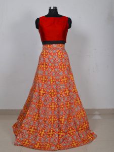 Red Embroidery Banglory Silk Exclusive Designer Lehengas