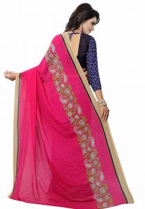 Partly Rani Printed Special Georgette Sarees With Blouse