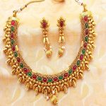 Marvelous Multi Color Kemp Necklace Set