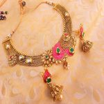 Gorgeous Multi-Color Antique Designer Necklace Set