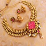 Antique Metallic Necklace Set