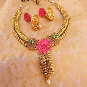Lovely Antique Designer Necklace Set