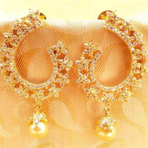 Splendid White AD Earrings