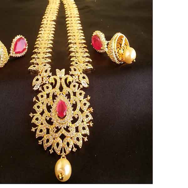 long haar designs in gold latest