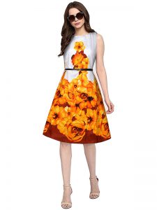 Exclusive Designer Yellow Dress