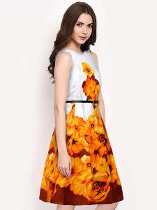 Exclusive Designer Yellow Dress