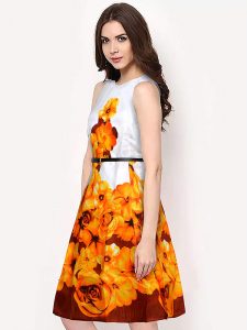 Exclusive Designer Yellow Dress