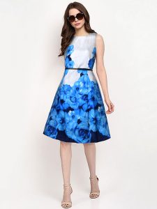 Exclusive Designer Blue Dress