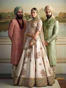 Rosy pink Color Wedding Wear Heavy Bridal Phantom Silk Embroidery Lehenga Choli With Dupatta