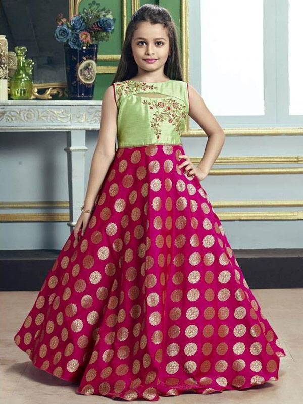 Rani Pink Fully Heavy Designer Embroidered Work Wedding Special Anarkali  Gown - Indian Heavy Anarkali Lehenga Gowns Sharara Sarees Pakistani Dresses  in USA/UK/Canada/UAE - IndiaBoulevard