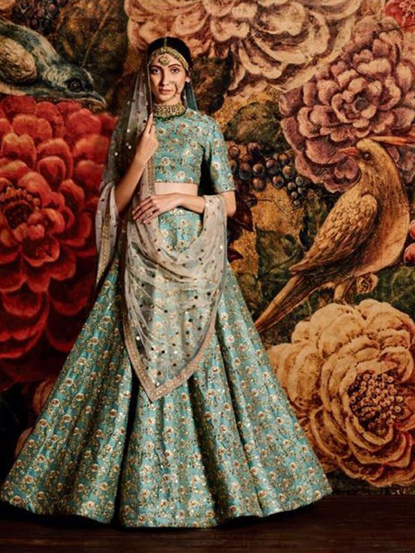 Pure silk on sale lehenga choli