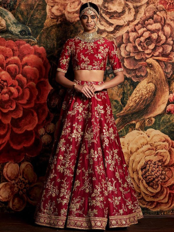 Lace lengha sales