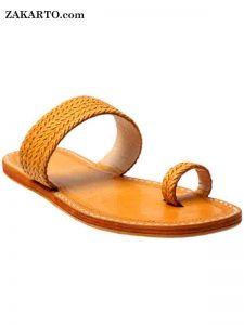 Six Braided Men Kolhapuri Chappal