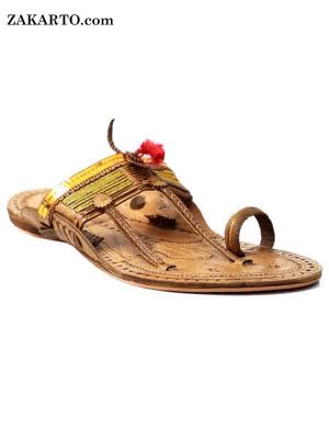 Authentic Kolhapuri Kapshi Chappal For Men