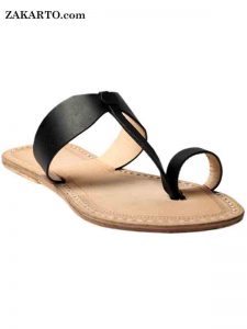 Designers Black Kolhapuri Chappal