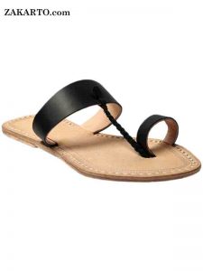 Good Looking Black Sandal For Ladies