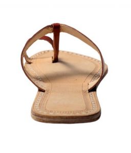 Radish Brown Awesome Looking Kolhapuri Chappal For Woman