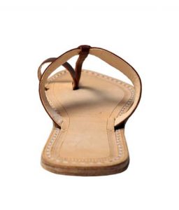 Awesome And Attractive Looking Dark Brown Ladies Chappal