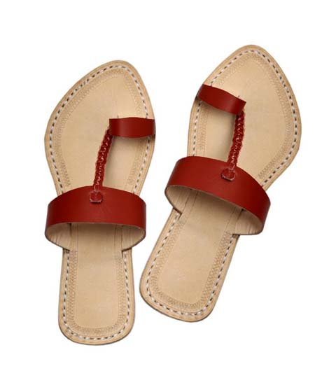 Radish Brown Attractive Ladies Chappal For Ladies