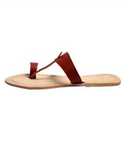 Radish Brown Attractive Ladies Chappal For Ladies