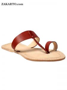 Radish Brown Attractive Ladies Chappal For Ladies