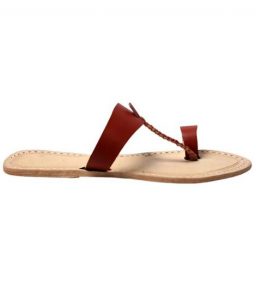 Radish Brown Attractive Ladies Chappal For Ladies