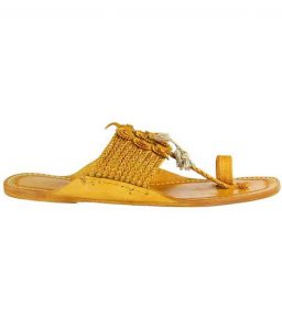 Ten Braided Attractive Kolhapuri Chappal For Men