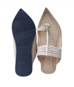 Maharaja Style Six Braids Kolhapuri Chappal For Men