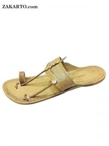 Breathtaking Traditional Kapshi Kolhapuri Chappal For Men