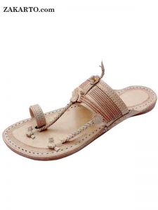 Wonderful Traditional Style Kapshi Kolhapuri Chappal