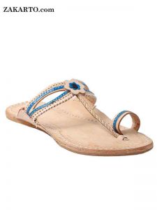 Double Eye Blue Lace Women Sandal