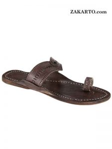 Dark Brown Color Handmade Leather Sandal