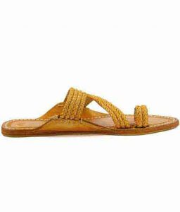 Amazing Braided Kolhapuri Chappal For Men