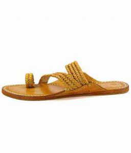 Amazing Braided Kolhapuri Chappal For Men