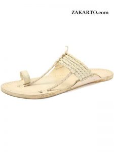 Gorgeous Five Braided Authentic Kolhapuri Chappal For Men