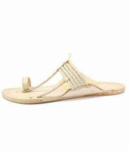 Gorgeous Five Braided Authentic Kolhapuri Chappal For Men
