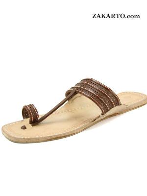 Good Looking Brown Upper Kolhapuri Chappal