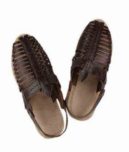 Breathtaking Brown Laces Kolhapuri Leather Shoe For Men