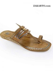 Appealing Artist’S Tan Color Kolhapuri Chappal For Men