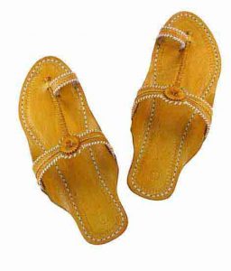 Awesome Designer’S Yellow Kolhapuri For Women